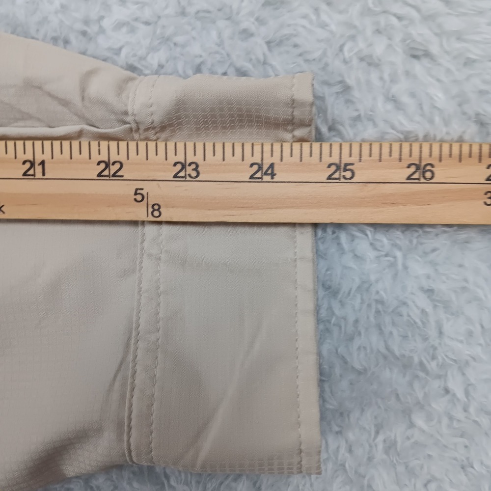 Columbia Fishing Shirt Tamiami II Men 3X Tan Vented Ripstop PFG FS7253 - Picture 10 of 12